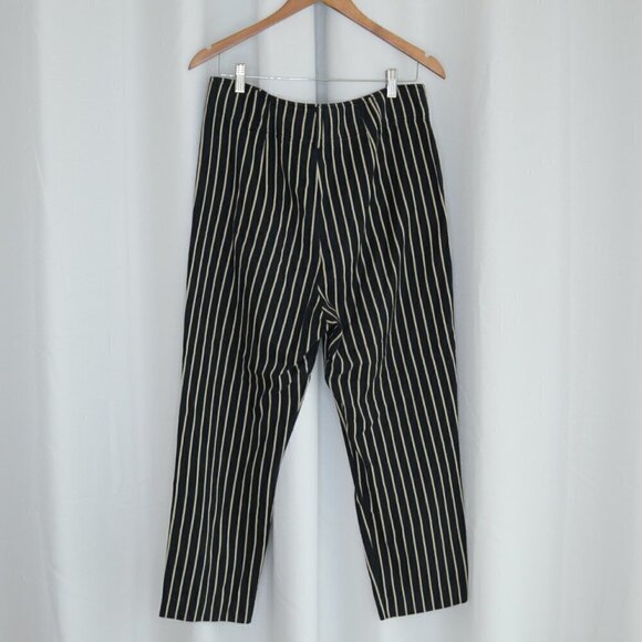 Isabel Marant High Rise Striped Slouchy Pants Sz 6 - Picture 3 of 8